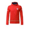 FC Bayern München Hooded Trainingsjacke 2017-18 Rot
